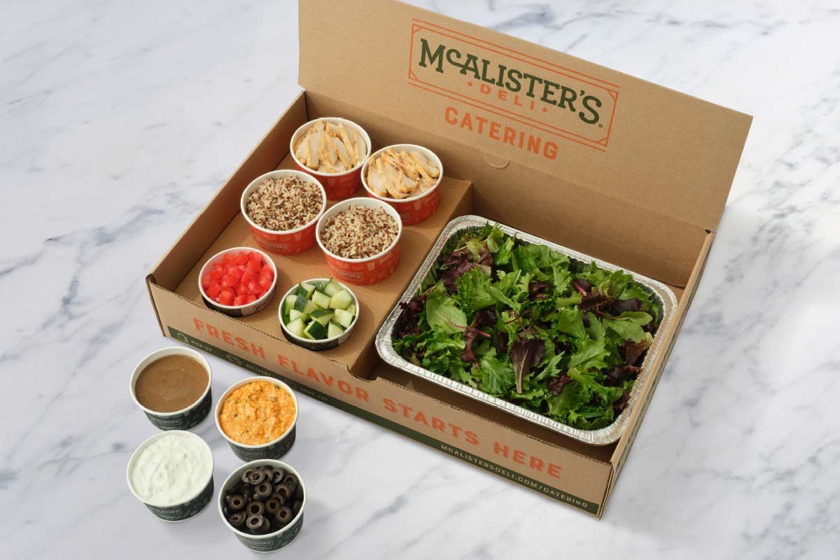 NEW Salad & Grains Bar for 10